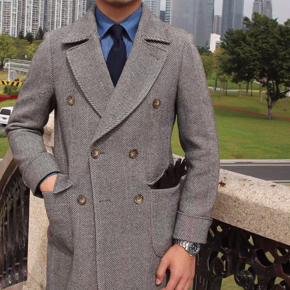 Hot Sale Man Overcoat Spring / Autumn Customized Winter Outerwear Clothing Coat
