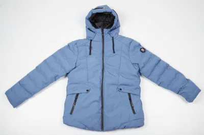 メンズカジュアル冬防水防風パッド入りパファーフード付きパーカーストックスキー屋外高品質ジャケット