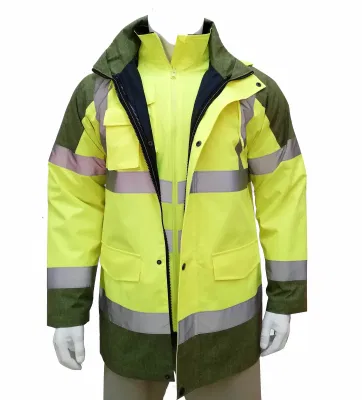 冬の上着メンズ安全作業ジャケット安全服反射作業服ジャケット